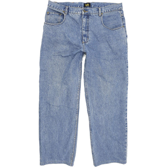 Lee Kansas Men Blue Straight Regular Jeans W38 L29