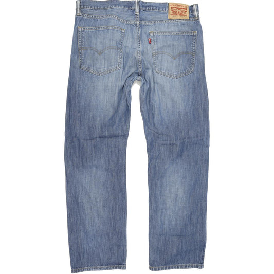 Levi's 505 Men Blue Straight Regular Jeans W36 L30