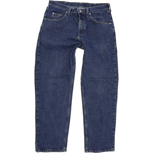 Wrangler Men Blue Straight Regular Jeans W34 L30