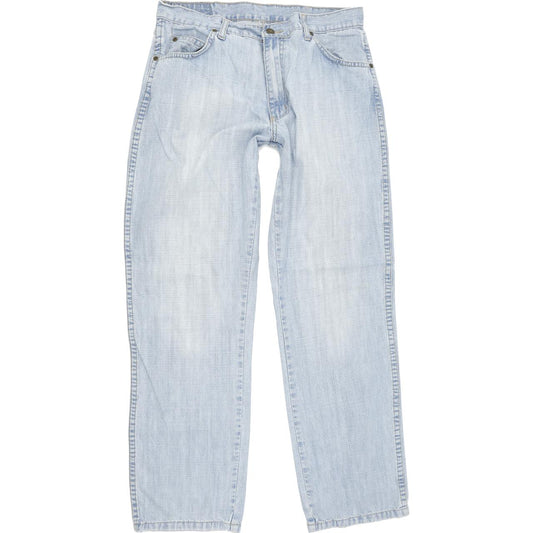 Wrangler Men Blue Straight Regular Jeans W33 L31