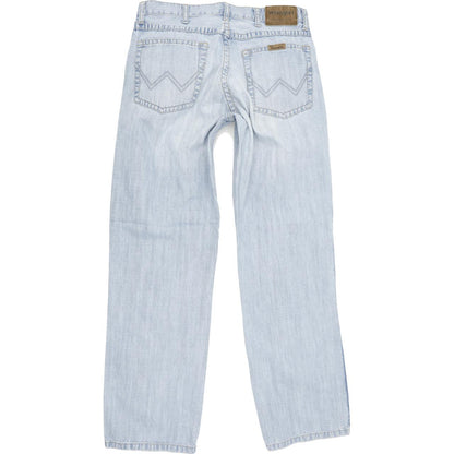 Wrangler Men Blue Straight Regular Jeans W33 L31