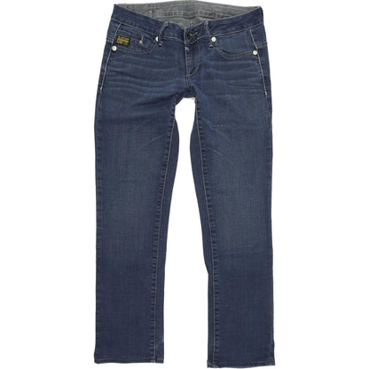 Levi's Signature Women Blue Straight Regular Stretch Jeans W30 L30