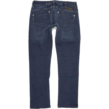 Levi's Signature Women Blue Straight Regular Stretch Jeans W30 L30