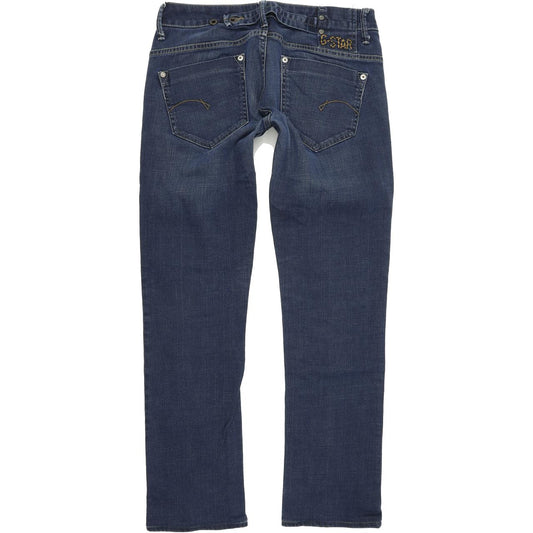 Levi's Signature Women Blue Straight Regular Stretch Jeans W30 L30