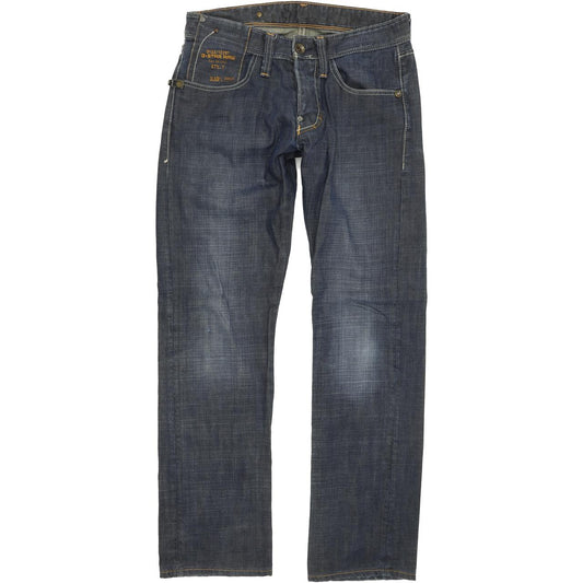 G-Star Reese Men Blue Straight Regular Jeans W31 L32