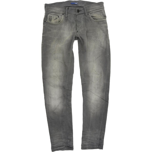 G-Star Defend Men Blue Skinny Slim Jeans W32 L32