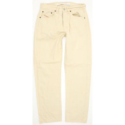 Diesel Cheyenne Men Beige Straight Relaxed Jeans W30 L31