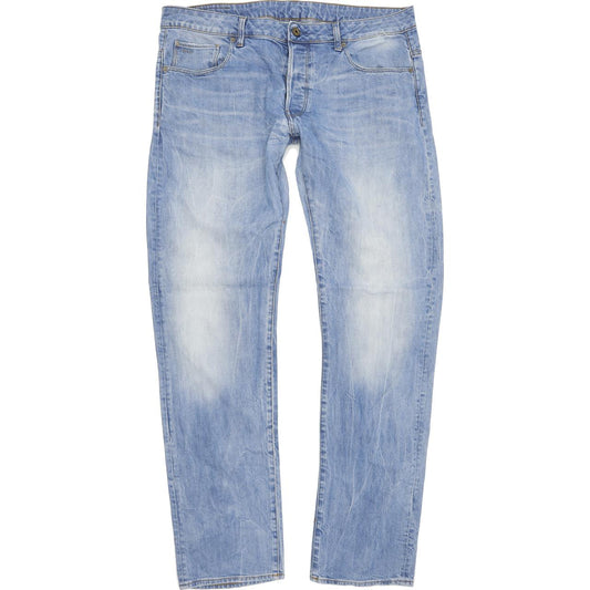 Wrangler 3301 Men Blue Skinny Regular Jeans W36 L36