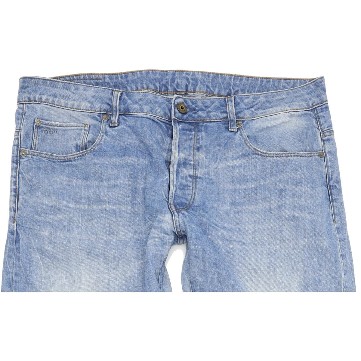 Wrangler 3301 Men Blue Skinny Regular Jeans W36 L36