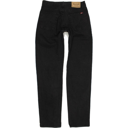 Mustang Oregon Men Black Straight Regular Jeans W30 L34