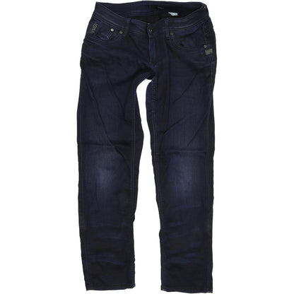 G-Star Women Blue Straight Regular Stretch Jeans W31 L30