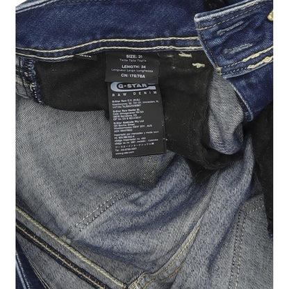 G-Star New Ford Women Blue Straight Regular Stretch Jeans W31 L32