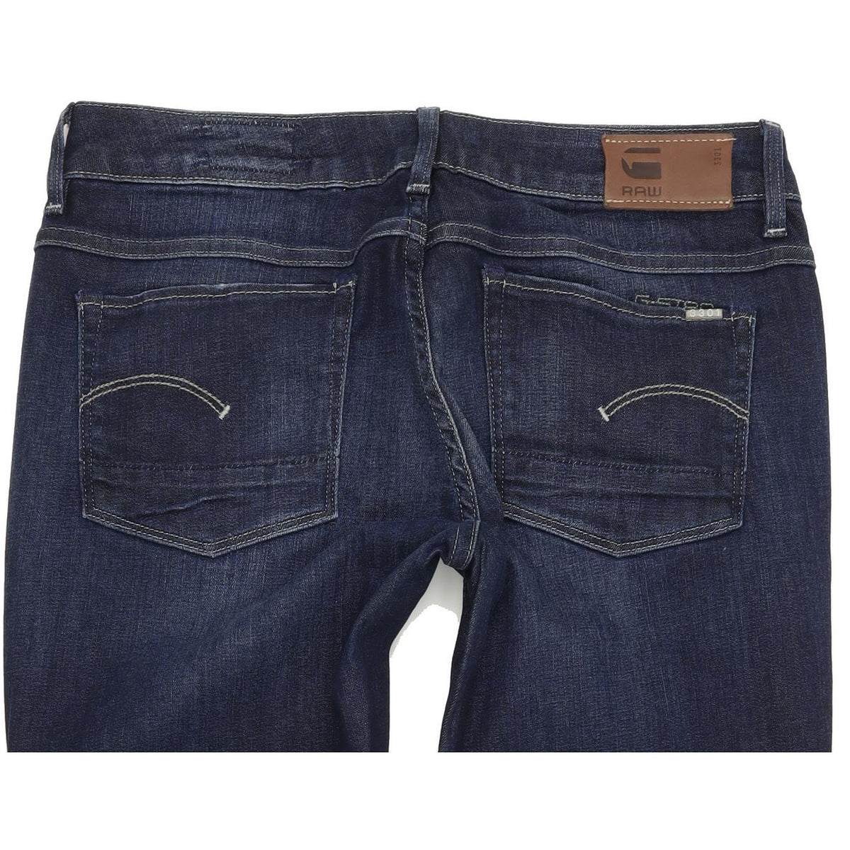 G-Star 3301 Women Blue Bootcut Regular Stretch Jeans W29 L30