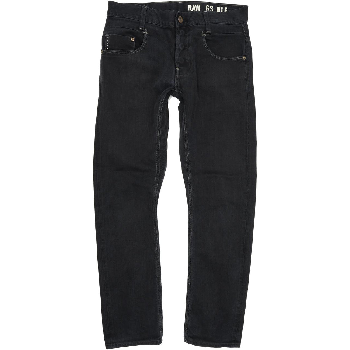 G-Star New Radar Men Blue Straight Slim Jeans W33 L32