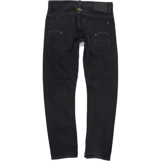 G-Star New Radar Men Blue Straight Slim Jeans W33 L32