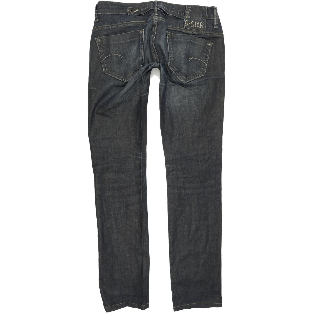 G-Star Midge Women Blue Straight Regular Stretch Jeans W29 L32
