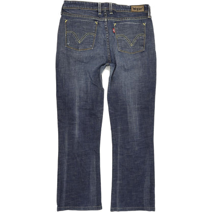Levi's 629 Women Blue Bootcut Regular Jeans W33 L28