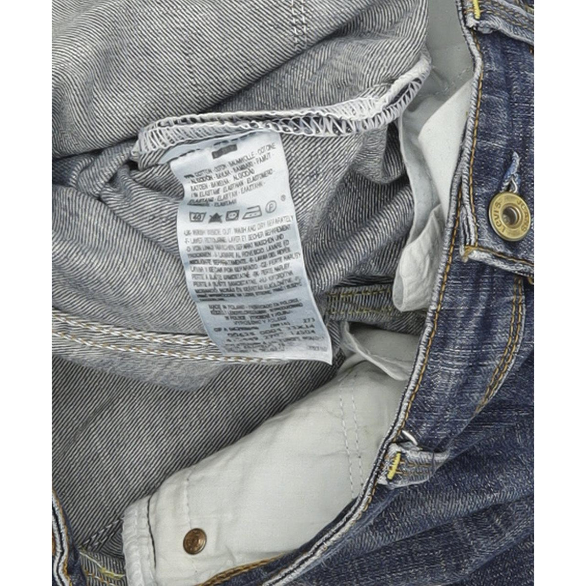 Levi's 629 Women Blue Bootcut Regular Jeans W33 L28