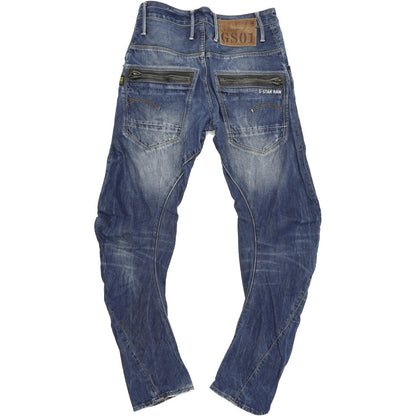 G-Star Riley Men Blue Tapered Loose Jeans W29 L32