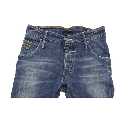 G-Star Riley Men Blue Tapered Loose Jeans W29 L32