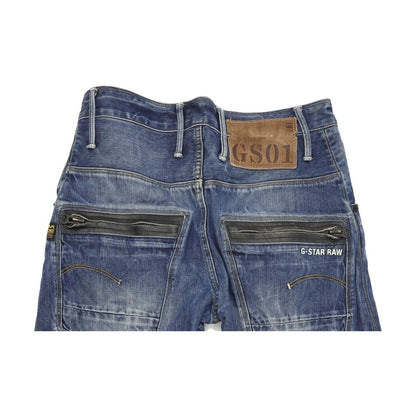 G-Star Riley Men Blue Tapered Loose Jeans W29 L32