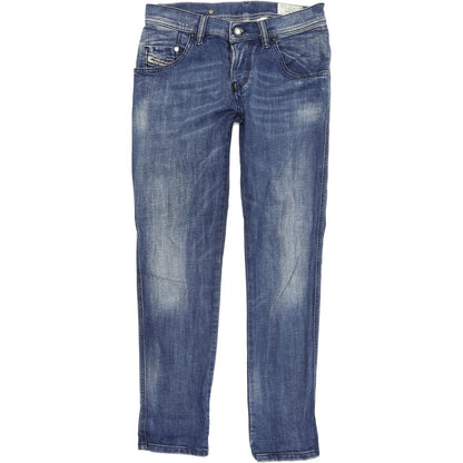 Diesel Staffi 008JQ Women Blue Tapered Slim Stretch Jeans W27 L30