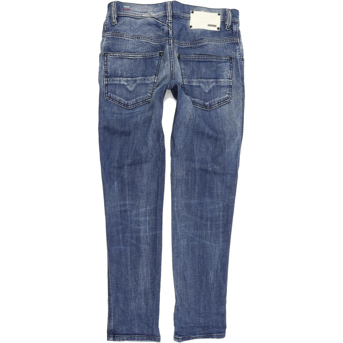 Diesel Staffi 008JQ Women Blue Tapered Slim Stretch Jeans W27 L30