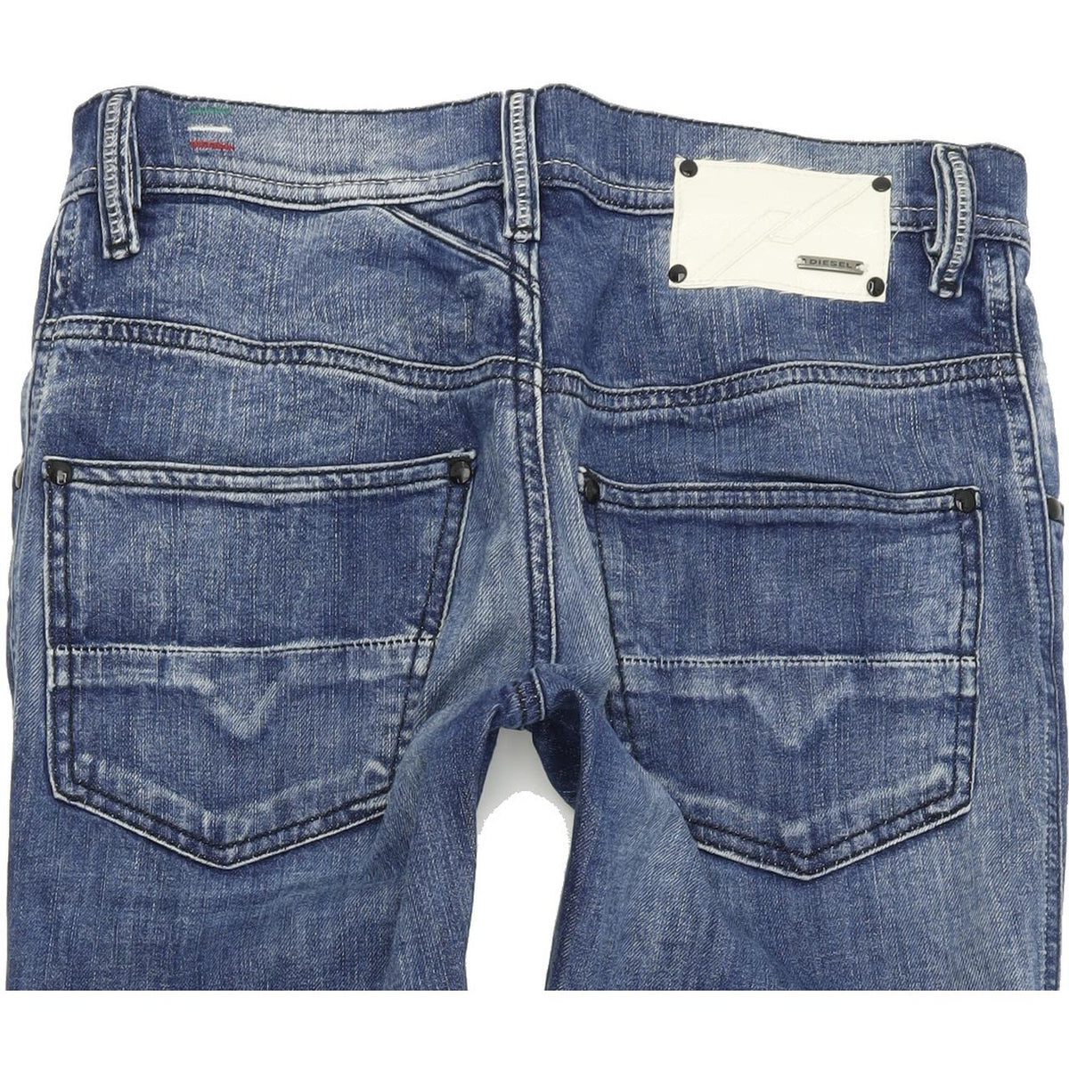 Diesel Staffi 008JQ Women Blue Tapered Slim Stretch Jeans W27 L30