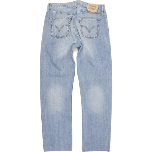 Levi's 751 Men Blue Straight Regular Jeans W34 L33