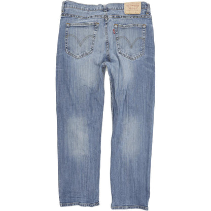 Levi's 752 Men Blue Straight Regular Stretch Jeans W36 L30