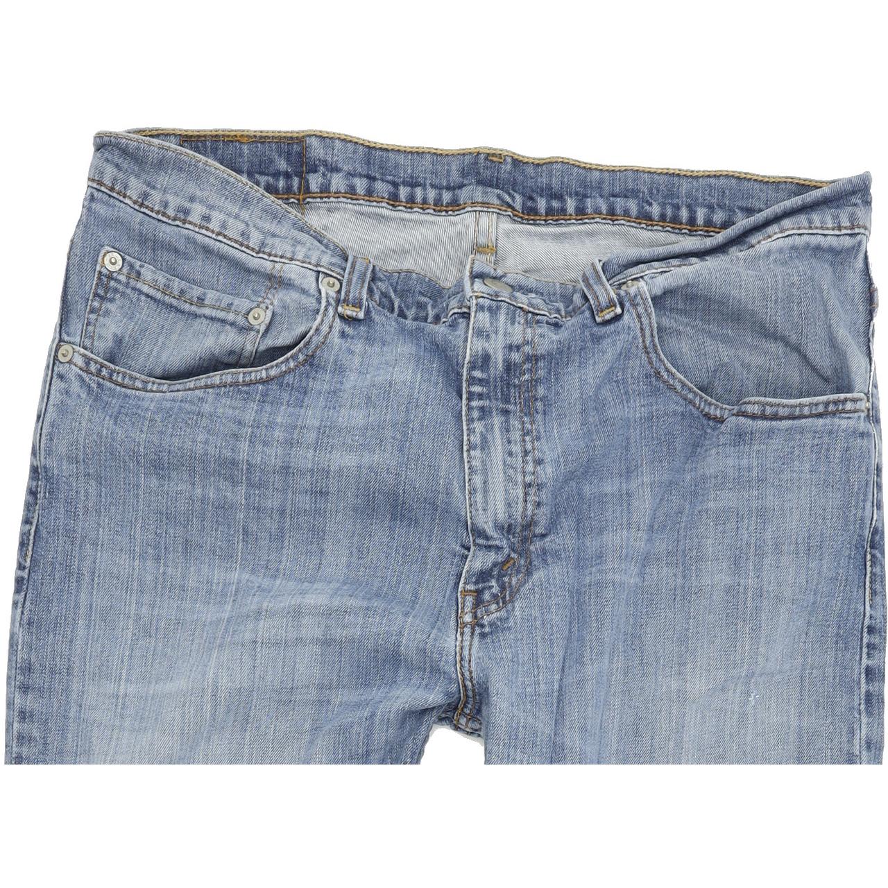 Levi's 752 Men Blue Straight Regular Stretch Jeans W36 L30