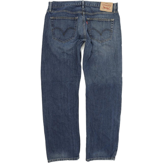 Levi's 514 Men Blue Straight Slim Jeans W36 L32