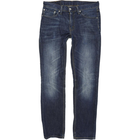 Levi's 511 Men Blue Straight Slim Jeans W32 L32