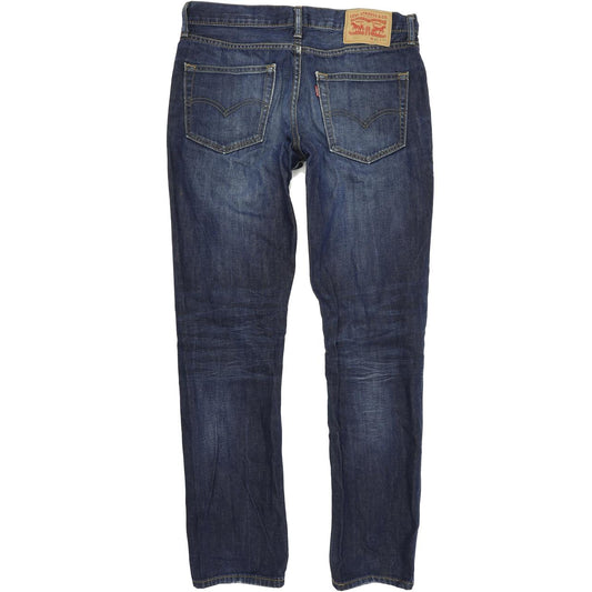 Levi's 511 Men Blue Straight Slim Jeans W32 L32