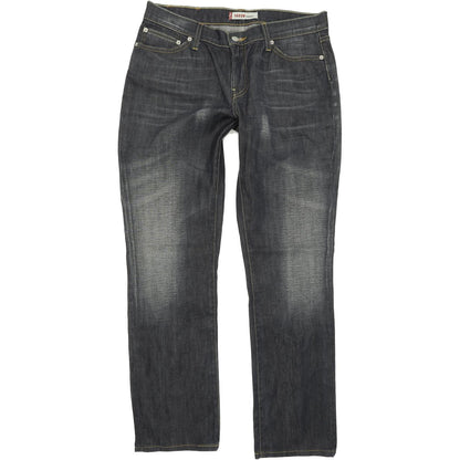 Levi's 528 Women Blue Straight Regular Stretch Jeans W33 L32
