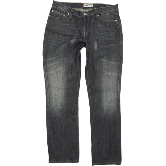 Levi's 528 Women Blue Straight Regular Stretch Jeans W33 L32