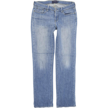 Levi's Slight Curve Women Blue Straight Regular Stretch Jeans W30 L34