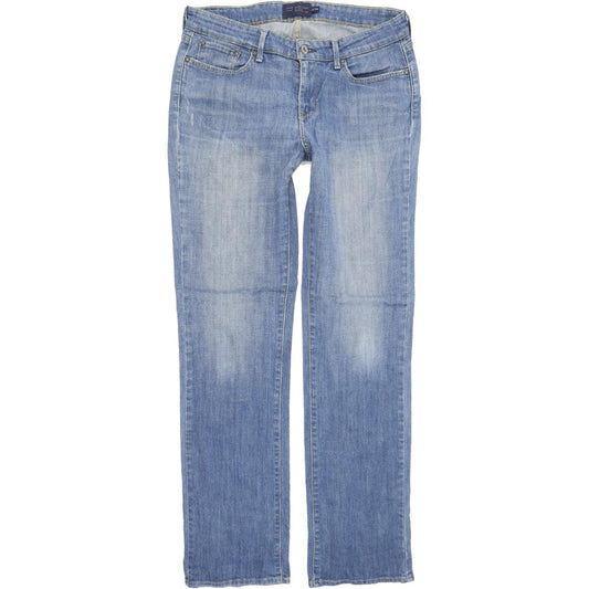 Levi's Slight Curve Women Blue Straight Regular Stretch Jeans W30 L34