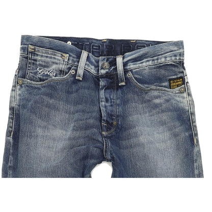 G-Star Coder Women Blue Straight Regular Jeans W29 L32