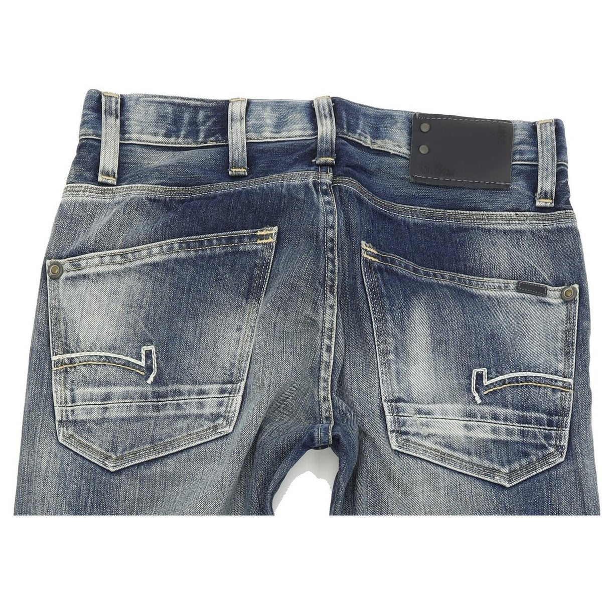 G-Star Coder Women Blue Straight Regular Jeans W29 L32