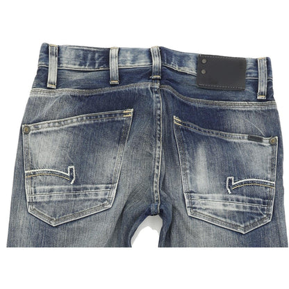 G-Star Coder Women Blue Straight Regular Jeans W29 L32