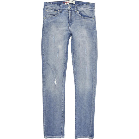 Levi's 510 Kids Blue Skinny Slim Stretch Jeans W26 L32
