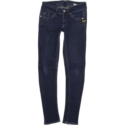 G-Star Lynn Women Blue Skinny Slim Stretch Jeans W28 L32