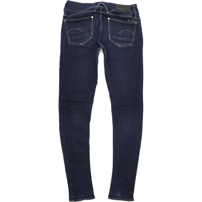 G-Star Lynn Women Blue Skinny Slim Stretch Jeans W28 L32