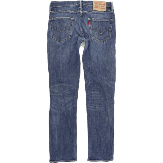 Levi's 511 Men Blue Skinny Slim Stretch Jeans W30 L31