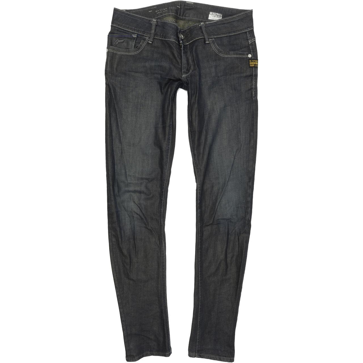 G-Star Lynn Women Blue Skinny Slim Stretch Jeans W30 L32