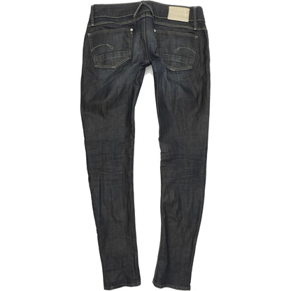 G-Star Lynn Women Blue Skinny Slim Stretch Jeans W30 L32