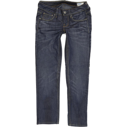 G-Star 3301 Women Blue Straight Regular Stretch Jeans W26 L28