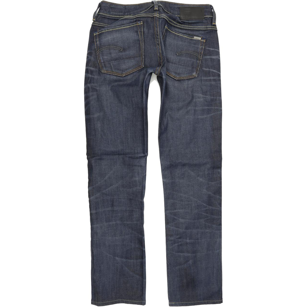 G-Star 3301 Women Blue Straight Regular Stretch Jeans W26 L28
