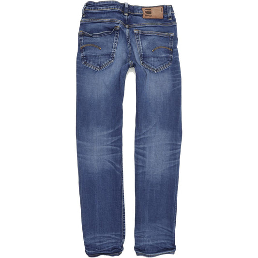 G-Star 3301 Men Blue Straight Regular Stretch Jeans W29 L32